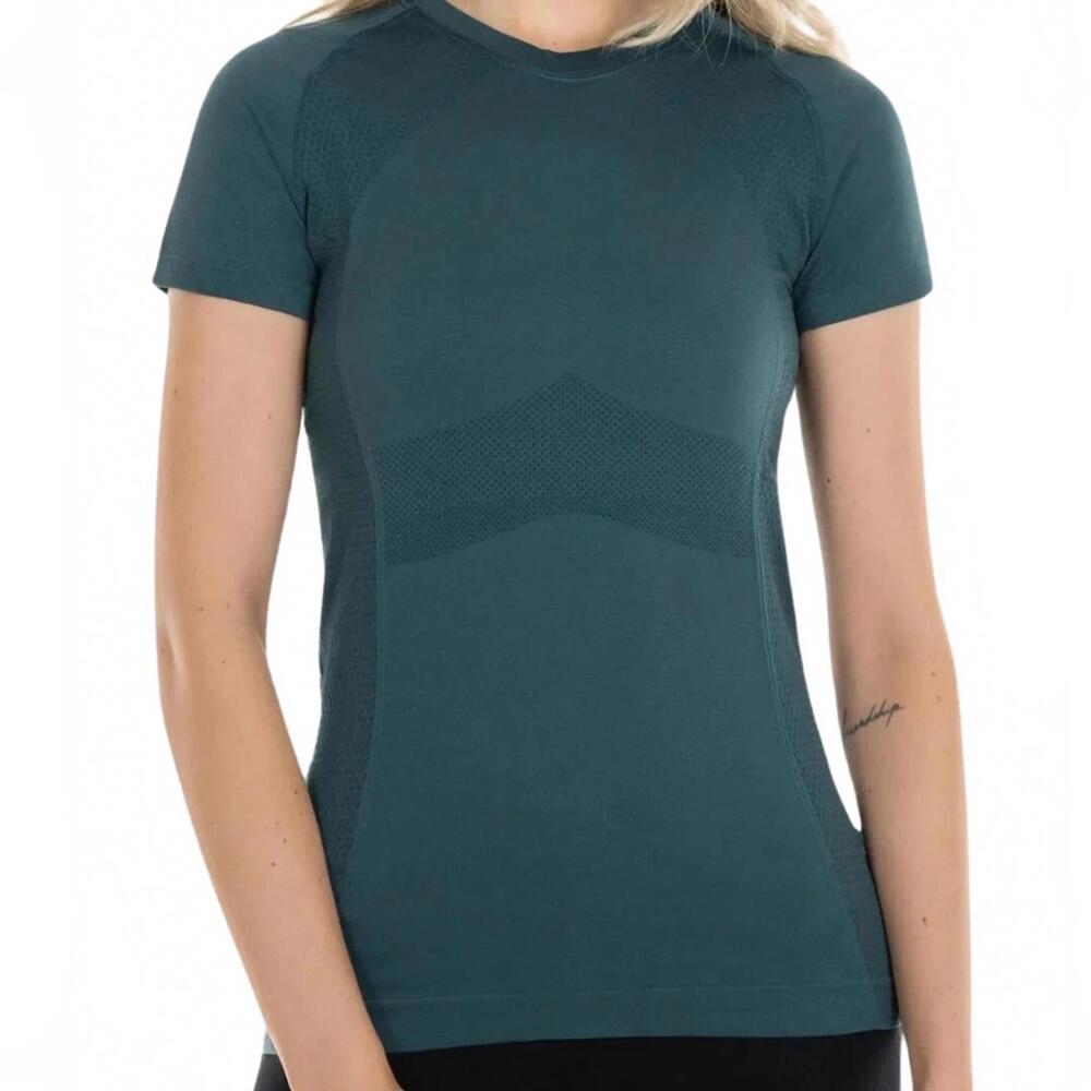 ANIQUE Women's Signature Short Sleeve‎ Riding Equestrian Peppermint XS Shirt NWT